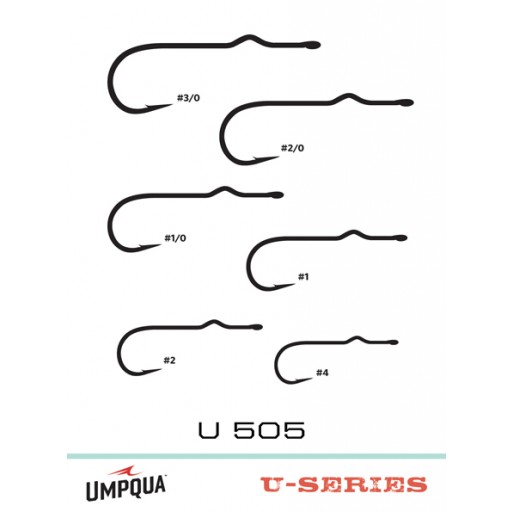 Details about   Umpqua U-Series Hooks U505 1/0 25pk Saltwater Popper New