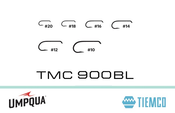 Tiemco TMC900BL size 10-16 Bob Marriott's