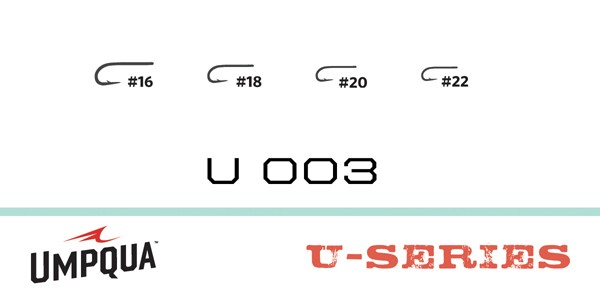 Umpqua U-SERIES U003 size 16-22 Bob Marriott's