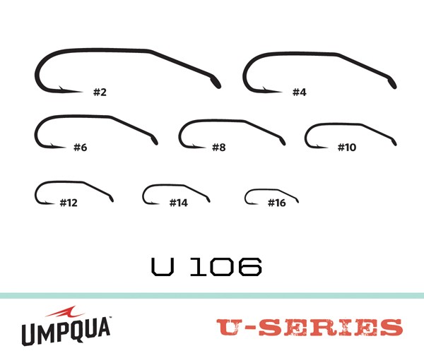 Umpqua U-SERIES U106 size 2-16 Bob Marriott's